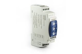 RR3 Serisi Ray Montaj 230VAC 1CO 10A (rezistif) Tek Faz Analog Gerilim Koruma Elektronik Röle